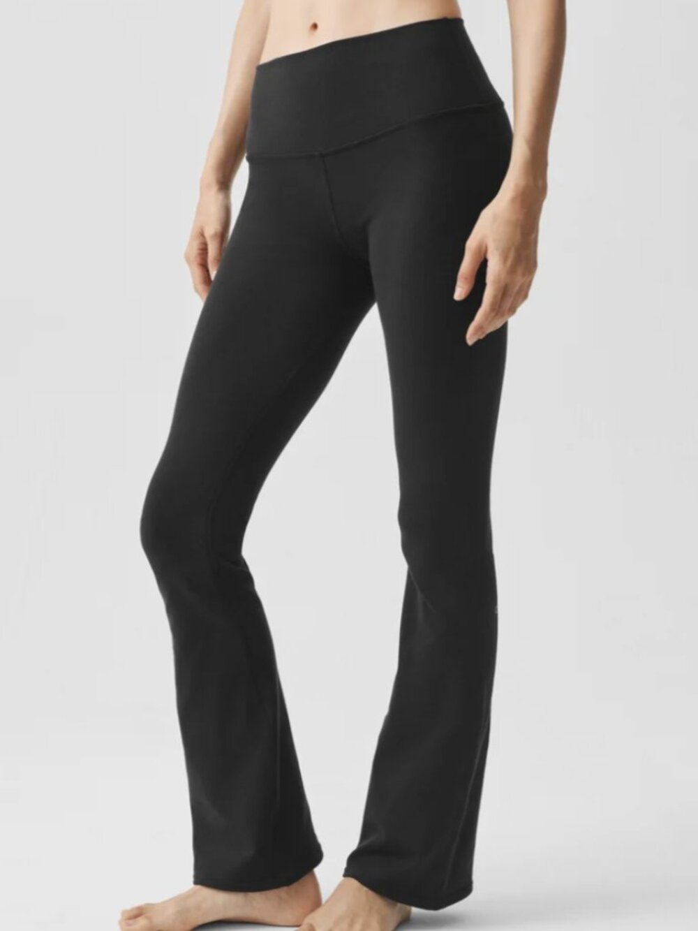 Alo Yoga Airbrush High-Waist Bootcut Legging Black size Medium